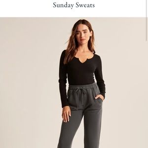 A&F Soft A&F collection sweatpant